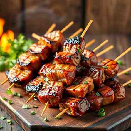 Grilled Alligator Meat Recipe - CAR Bushmeat Skewers